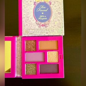 Too Faced Life's A Fairytale Mini Eyeshadow Palette, 6 Shades, NIB